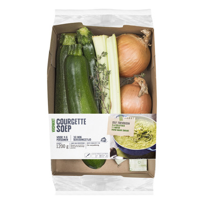 Huismerk Verspakket courgettesoep