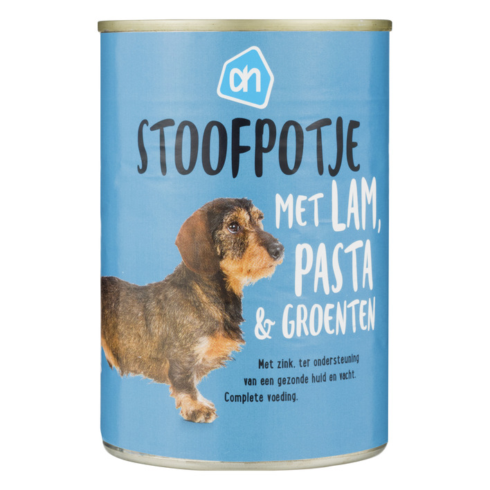 Huismerk Blik stoof lam-pasta-groente