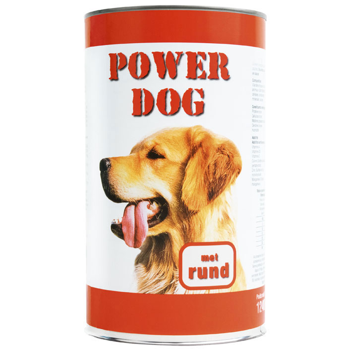 Powerdog Blik brok rund saus