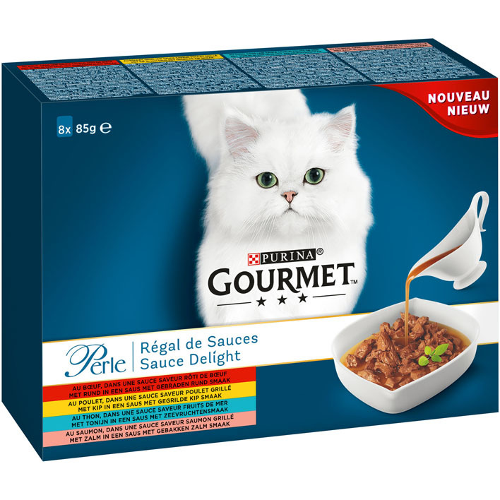 Gourmet Perle sauce delight 8-pack o.a. met rund