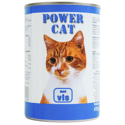 Powercat Blik vis saus