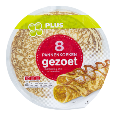 Huismerk Pannenkoeken gezoet