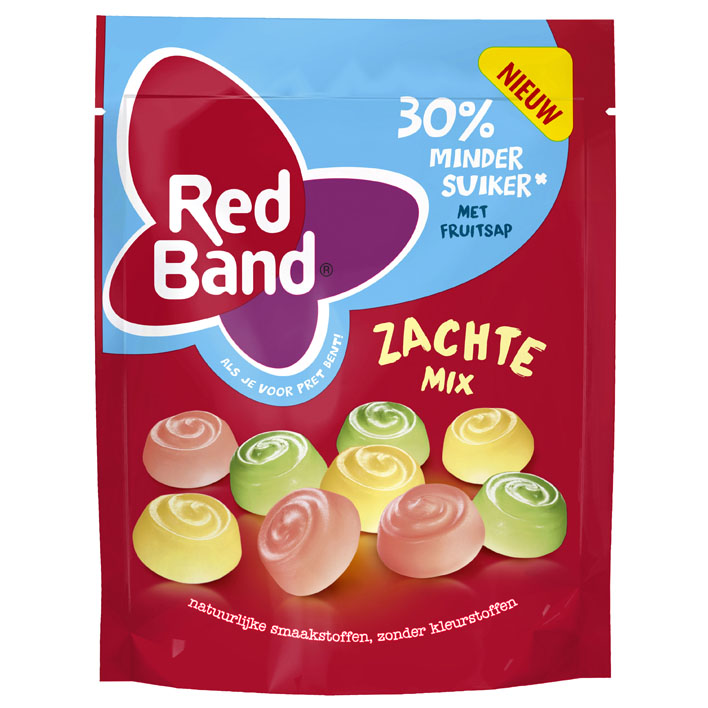 Red Band Zachte mix 30% minder suiker