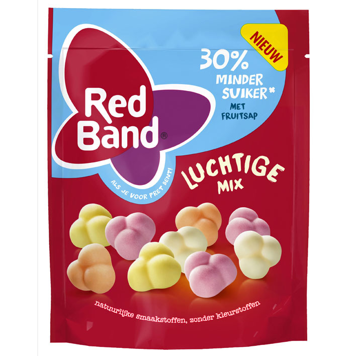 Red Band Luchtige mix 30% minder suiker