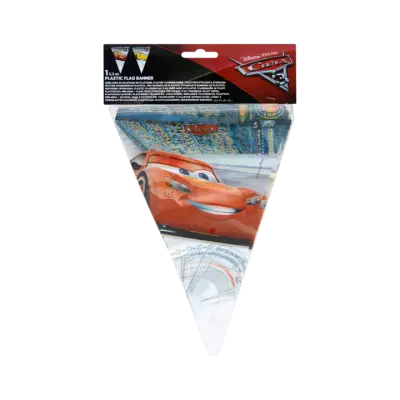 Disney-Pixar Cars 3 Plastic Vlaggenlijn