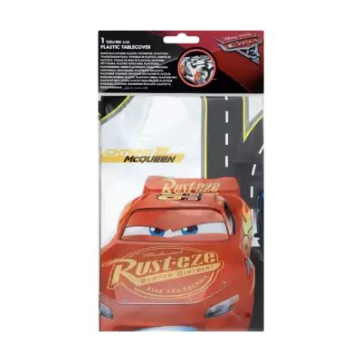 Disney-Pixar Cars Lightning 95 McQueen Plastiek Tafellaken