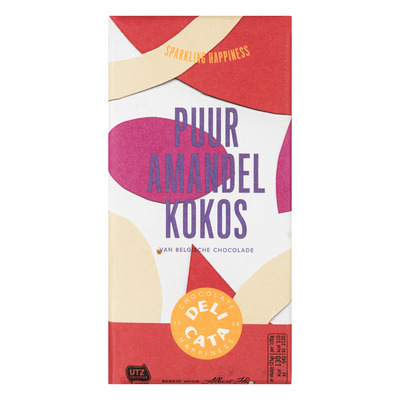 Huismerk Reep puur-amandel-kokos