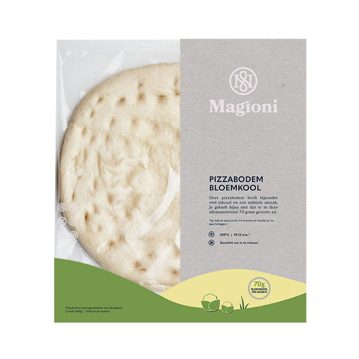 Magioni Bloemkool pizzabodem