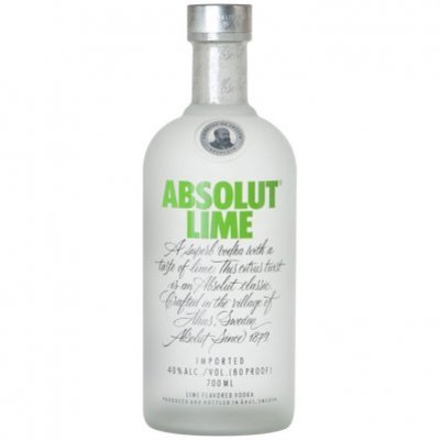 Absolut Lime flavored vodka