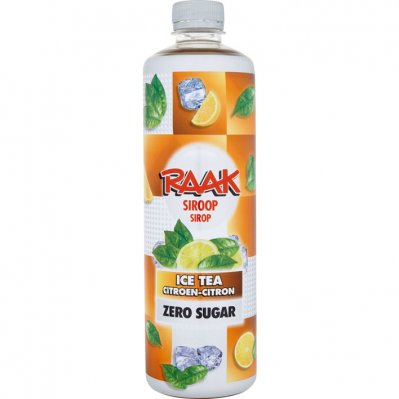 Raak Vruchtensiroop zero ice tea