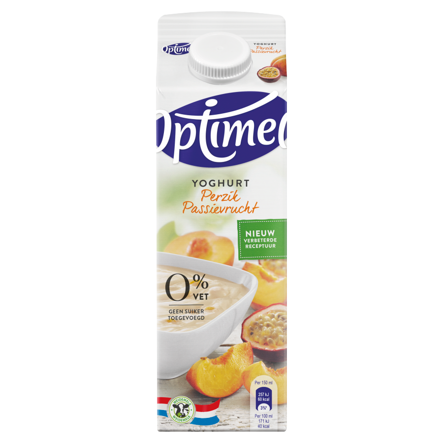 Optimel Yoghurt perzik maracuja