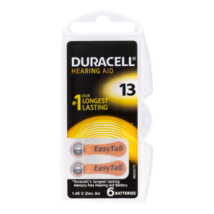 Duracell Batterij hearing aid 13
