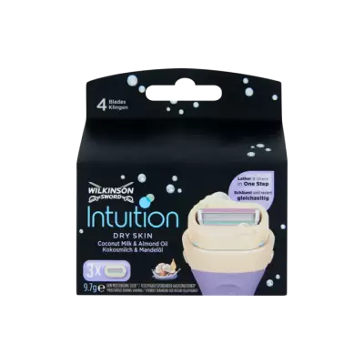 Wilkinson Sword Intuition Dry Skin Coconut Milk & Almond Oil