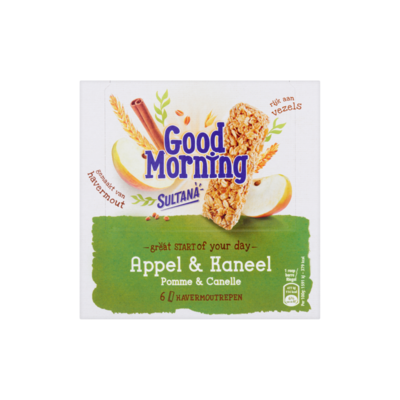 Sultana Good Morning Appel & Kaneel 6 Stuks
