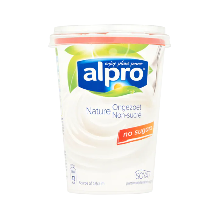 Alpro Plantaardige Variatie op Yoghurt Naturel Ongezoet