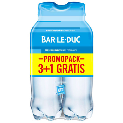 Bar le Duc Mineraal water koolzuurvrij