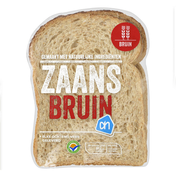Huismerk Zaans bruin half (vers ingevroren)