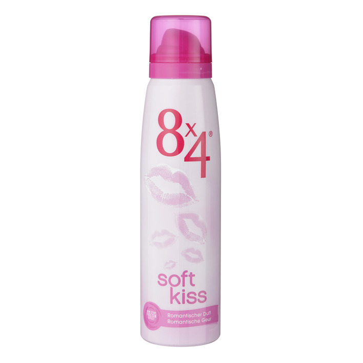 8x4 Deospray soft kiss
