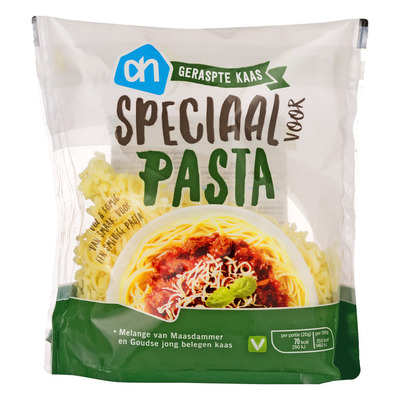 Huismerk Geraspte kaas voor pasta