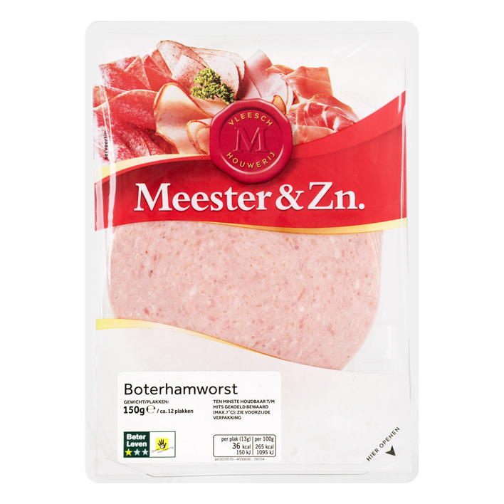 Meester&Zn Boterhamworst