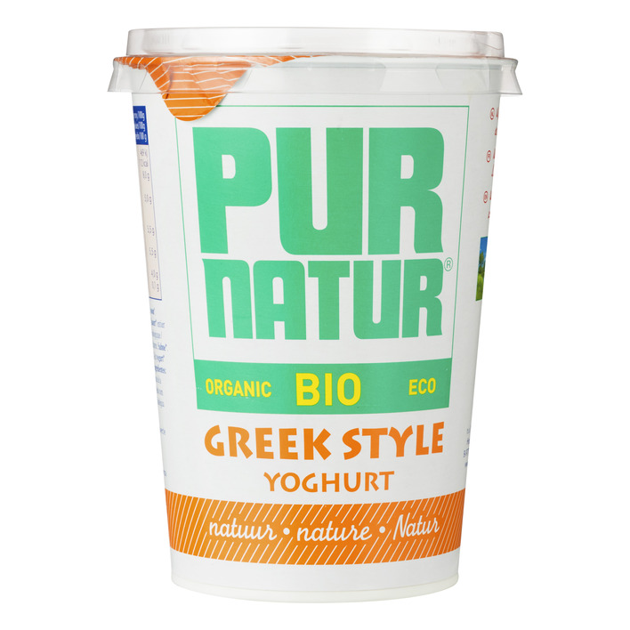 Pur Natur Biologische Greek style 8%