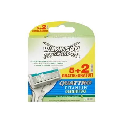 Wilkinson Sword Quattro Titanium Sensitive