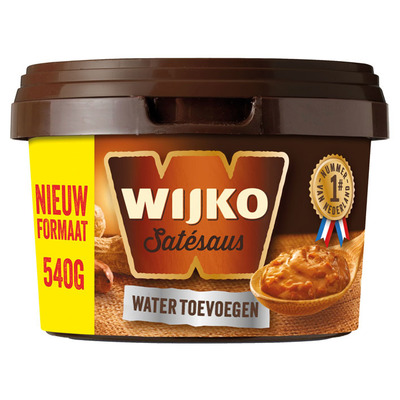 Wijko Satésaus geconcentreerd