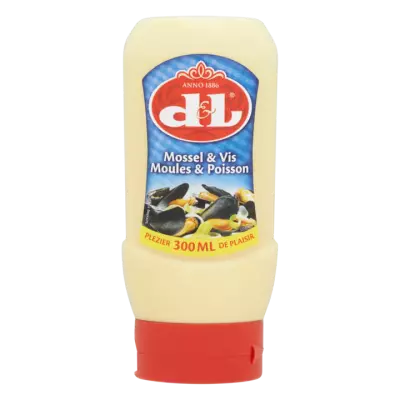 D&L Mossel & Vis Saus Knijpfles
