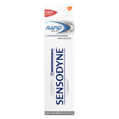 Sensodyne Rapid relief whitening gevoelige tanden