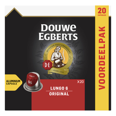 Douwe Egberts Lungo original koffiecups
