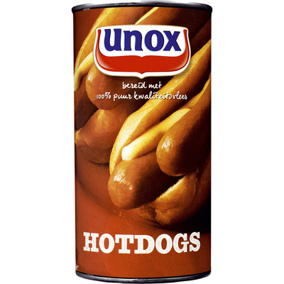 Unox Blik hotdogs