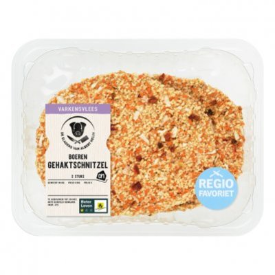 Huismerk Boerengehakt schnitzel
