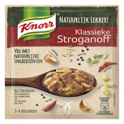 Knorr Natuurlijk lekker stroganoff