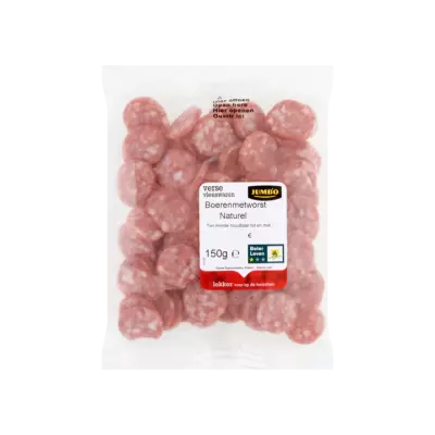 Huismerk Boerenmetworst Naturel