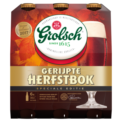 Grolsch gerijpte herfstbok 6 x 30cl