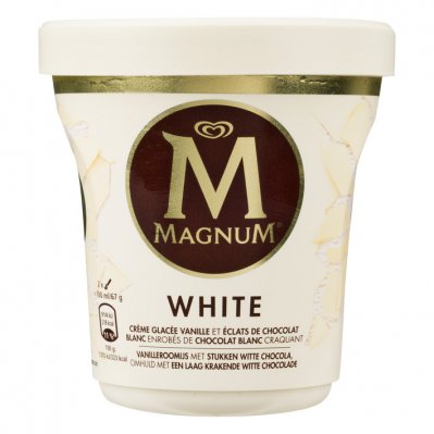 Magnum White chocolate pint ijs