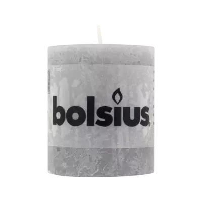 Bolsius 29-Light Grey 8 cm Ø 6, 8cm