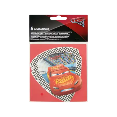 Disney-Pixar Cars Uitnodigingen