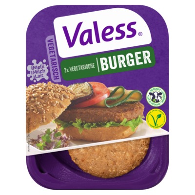 Valess vegetarische burger 2 Stuks 160 gram