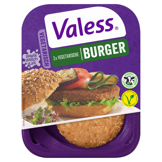 Valess vegetarische burger 2 Stuks 160 gram