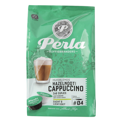 Huismerk Hazelnoot cappuccino capsules
