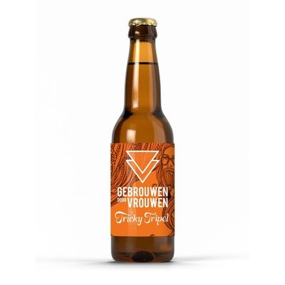 Gebrouwen door Vrouw Tricky tripel