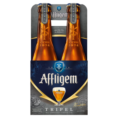 Affligem Tripel Bier Fles 4 x 30 cl