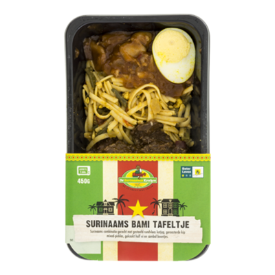 Nanny's Surinaams bami tafeltje