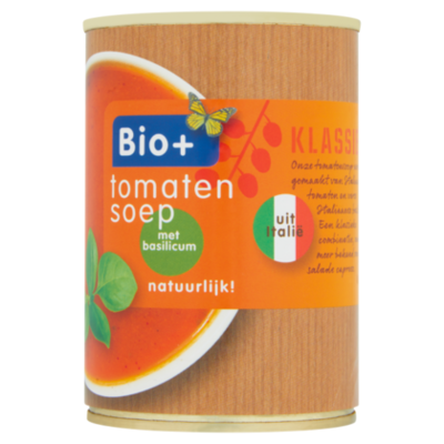 Bio+ Tomatensoep basillicum