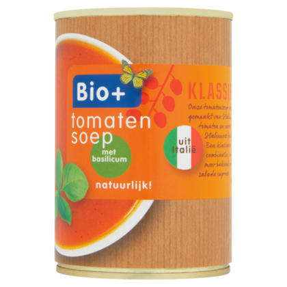 Bio+ Tomatensoep basillicum