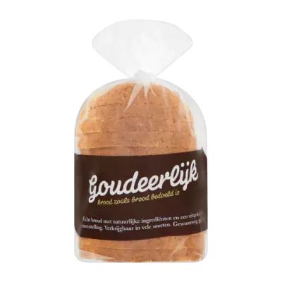 Huismerk Goudeerlijk Tarwebrood Half (Vers Ingevroren)