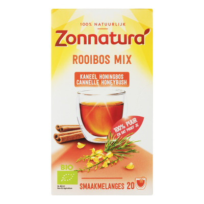 Zonnatura Afrika rooibos kaneel honing