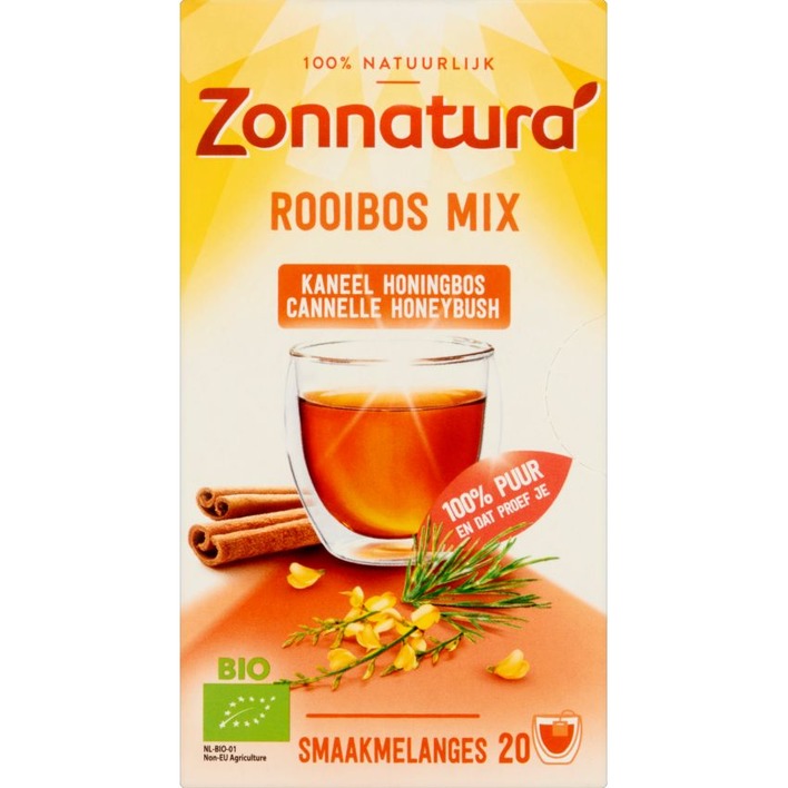 Zonnatura Afrika rooibos kaneel honing