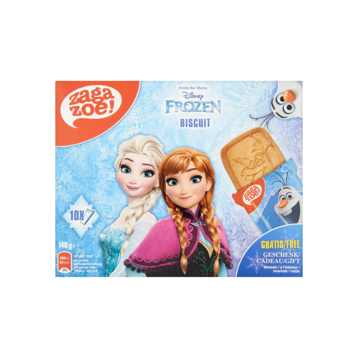Zaga Zoe! Frozen Biscuit 10 Stuks